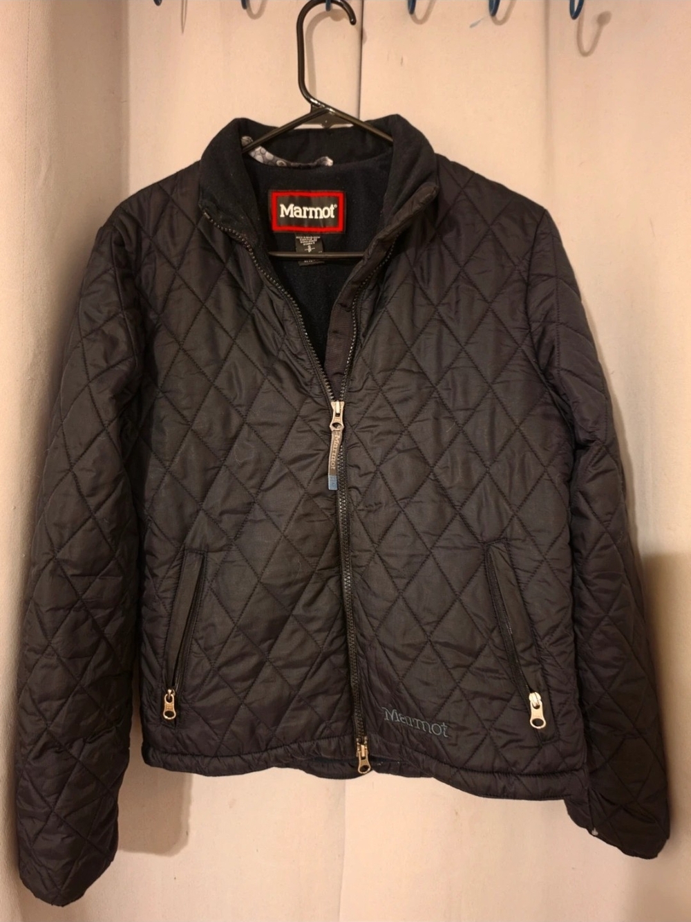 Marmot Quilted Black Lightweight Jacket
